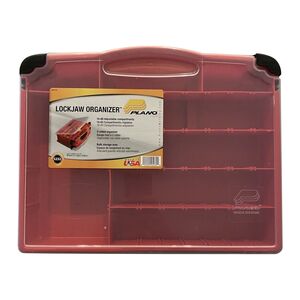 Plano Lock-JawDouble Side Organizer Red and Clear 36cm Plano Lock-JawDouble Side Organizer Red and Clear 36cm